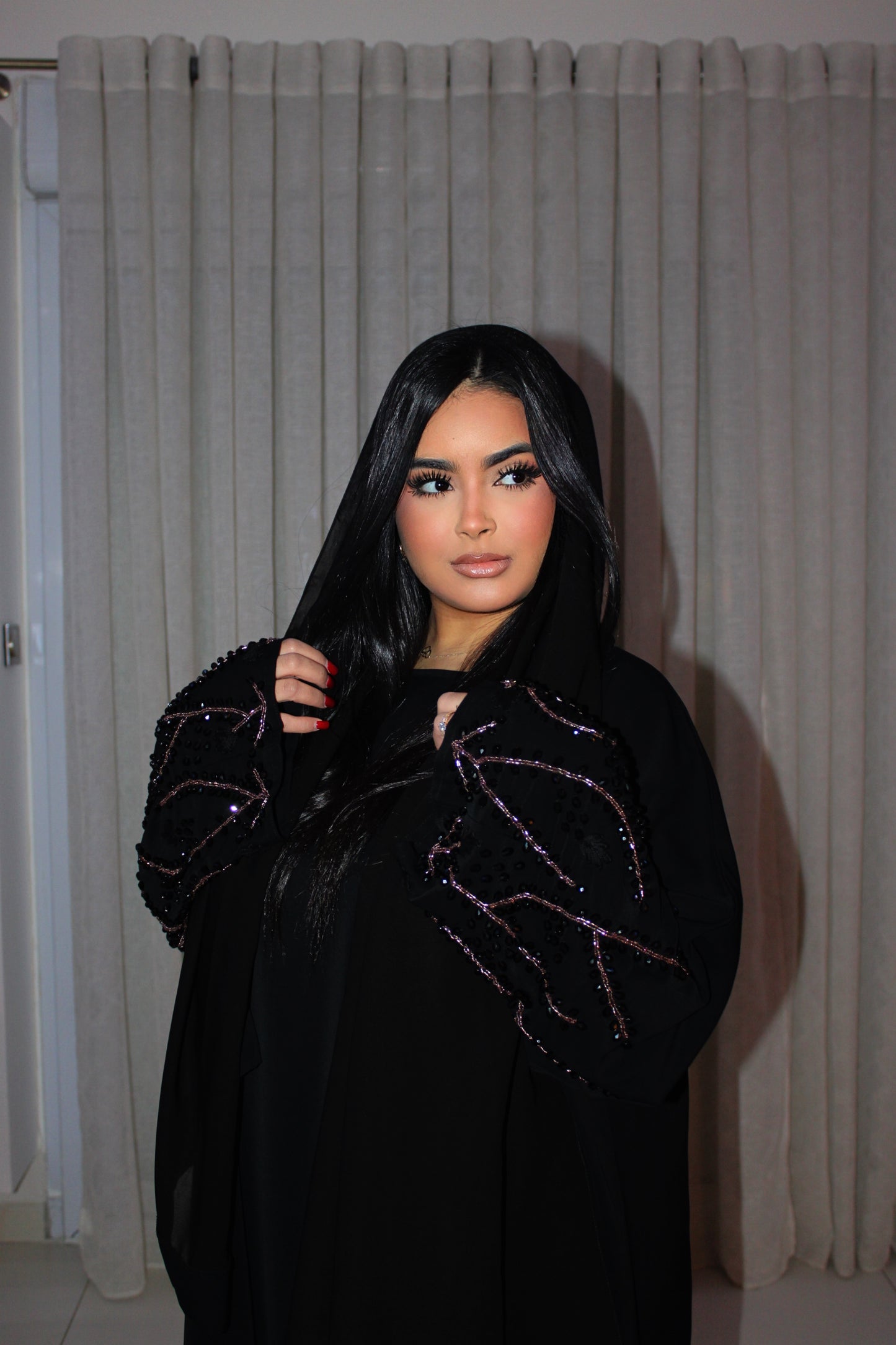 ABAYA LOUDJEYNE NOIRE