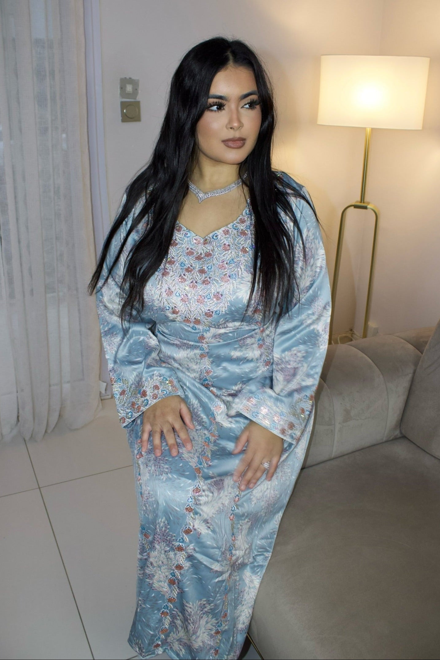 MAKHAWER AYA BLEU CLAIR