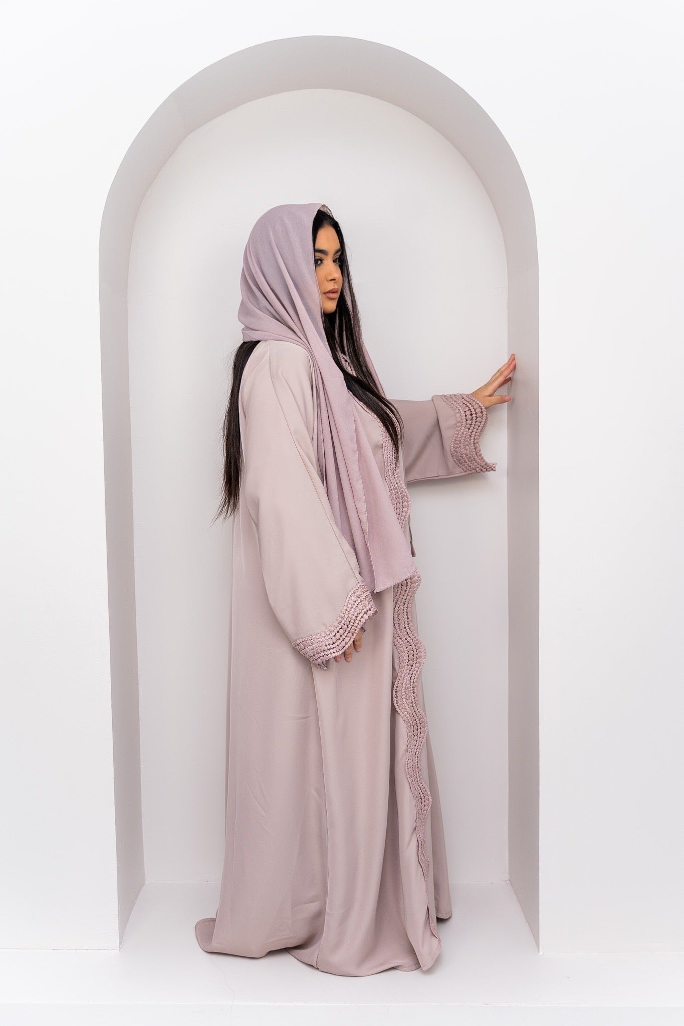 ABAYA RYM - TAUPE