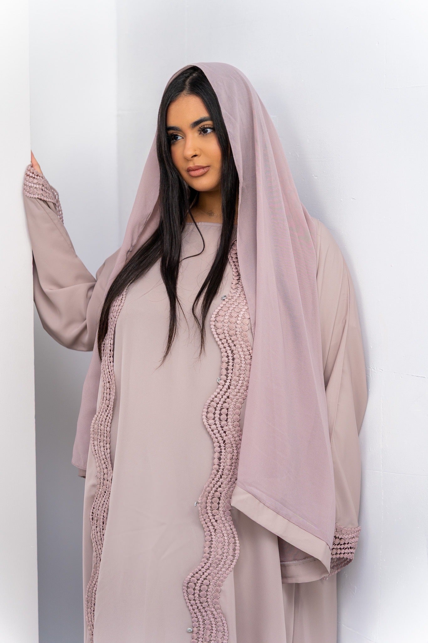 ABAYA RYM - TAUPE