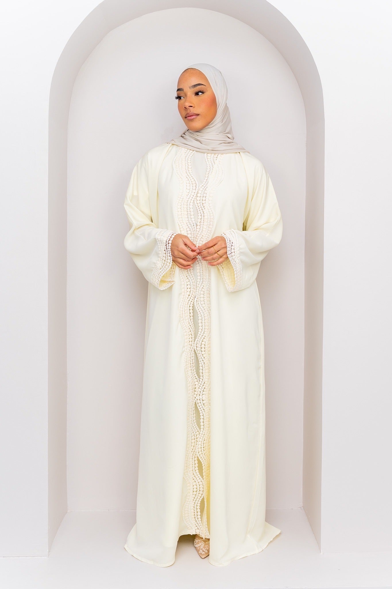 ABAYA RYM - JAUNE