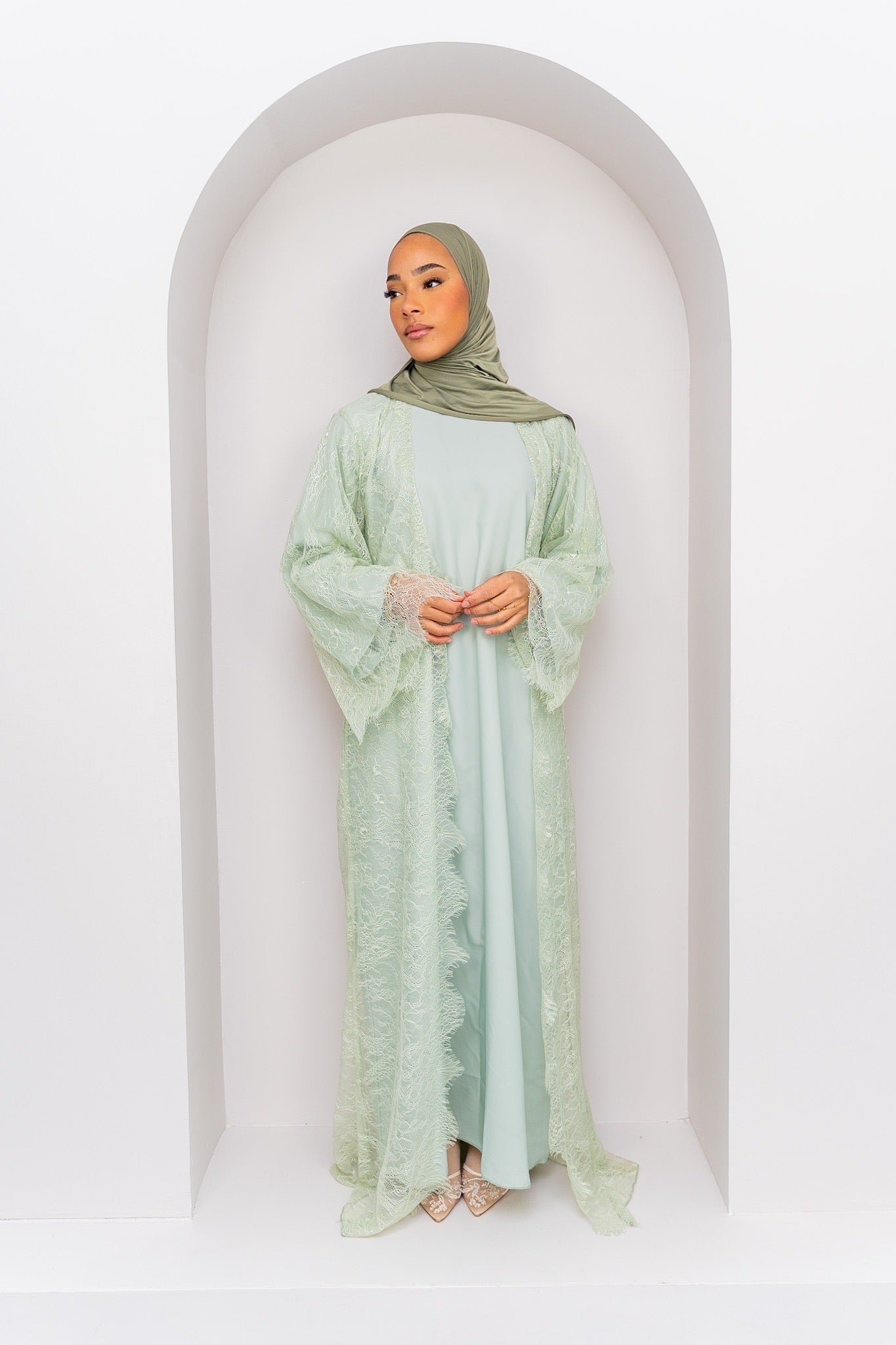 ABAYA KATIA - VERT