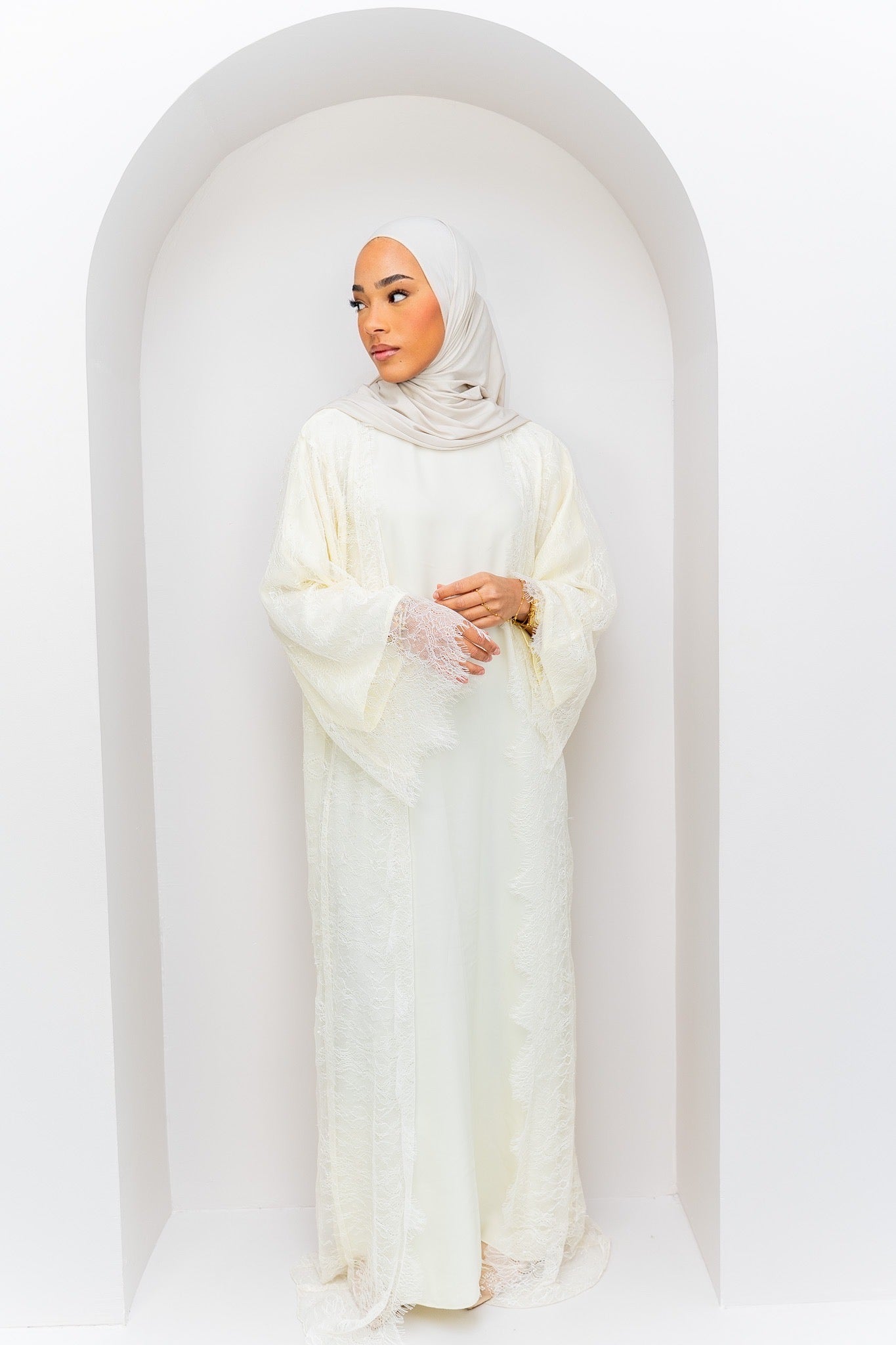 ABAYA KATIA - JAUNE