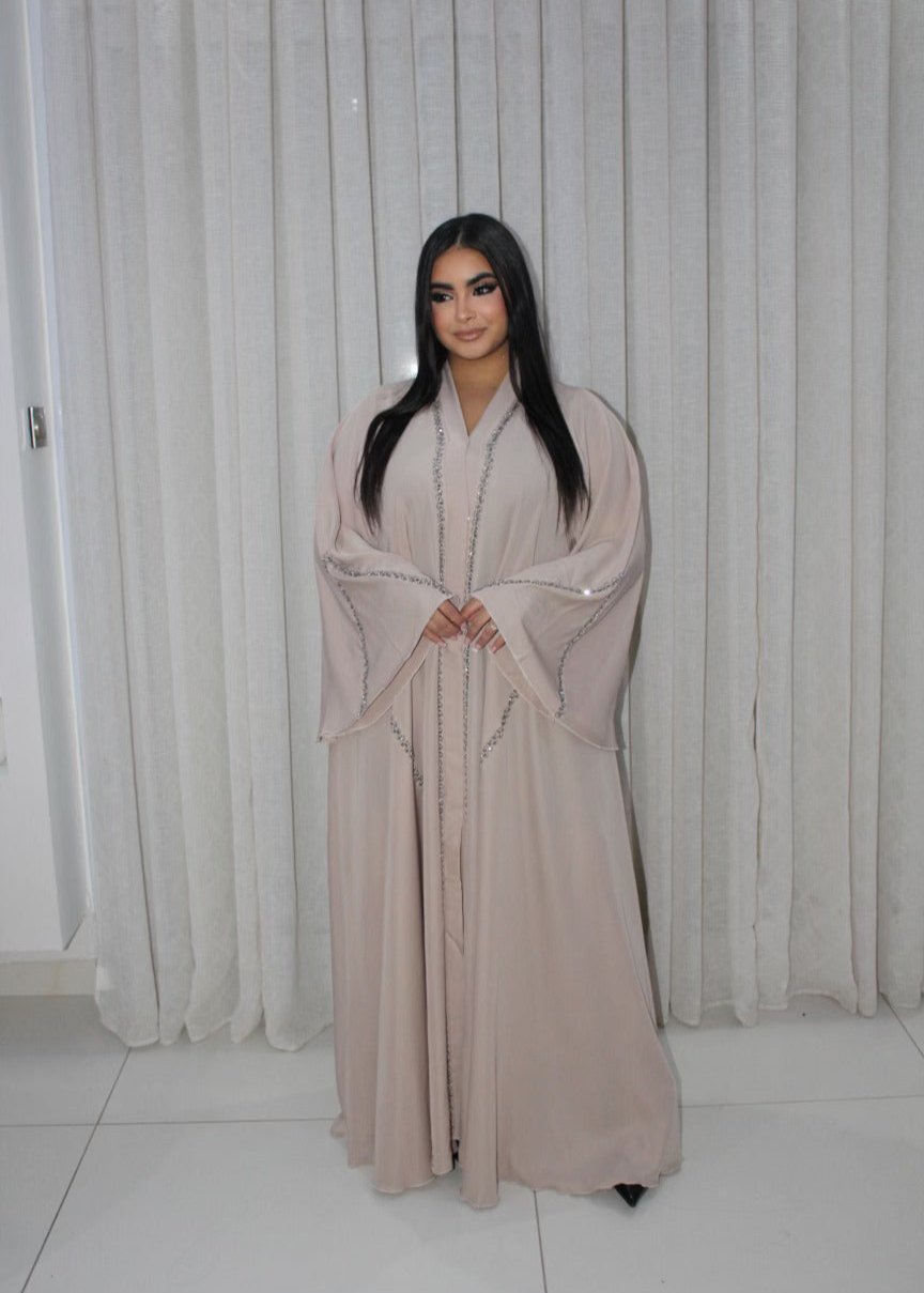 ABAYA INESS BEIGE