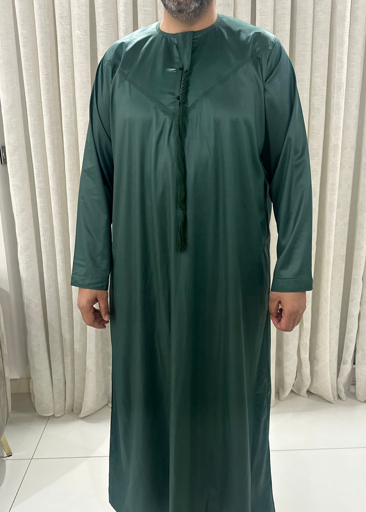 QAMIS ÉMIRATI VERT ÉMERAUDE