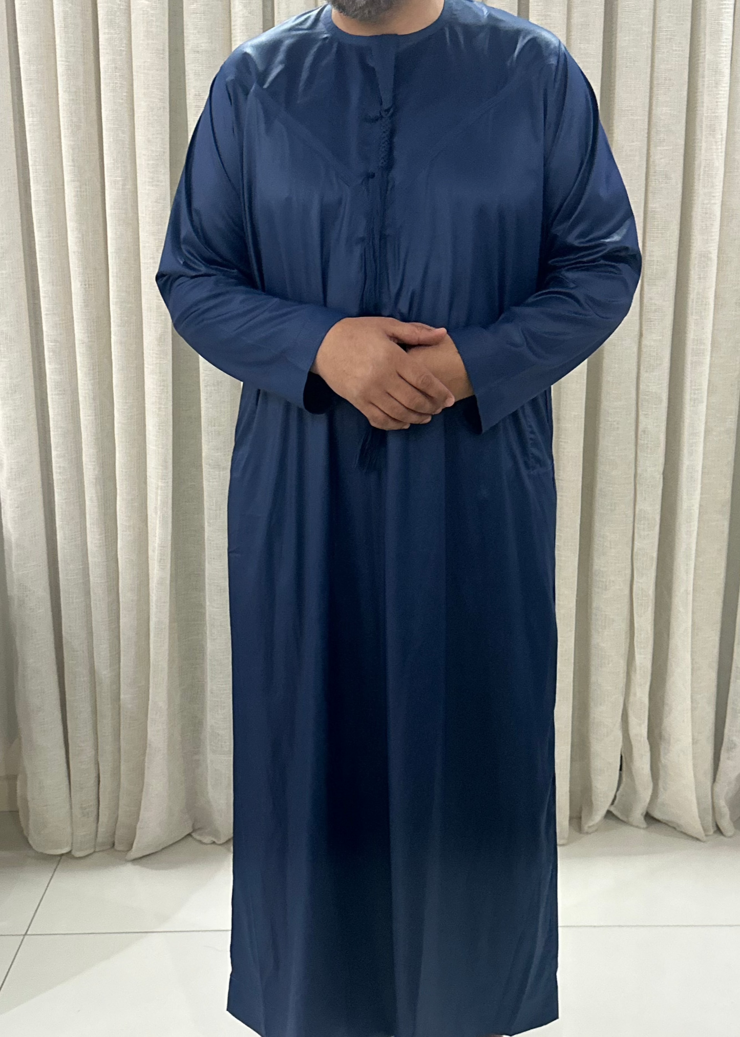 QAMIS ÉMIRATI BLEU NUIT