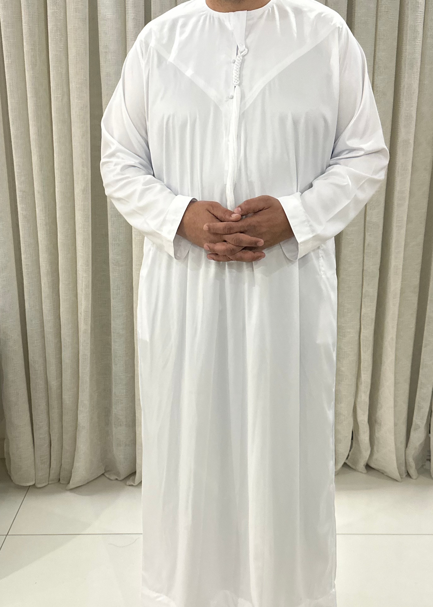 QAMIS ÉMIRATI BLANC