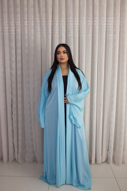 ABAYA MANAR BLEU CIEL