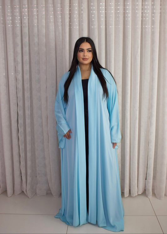 ABAYA MANAR BLEU CIEL