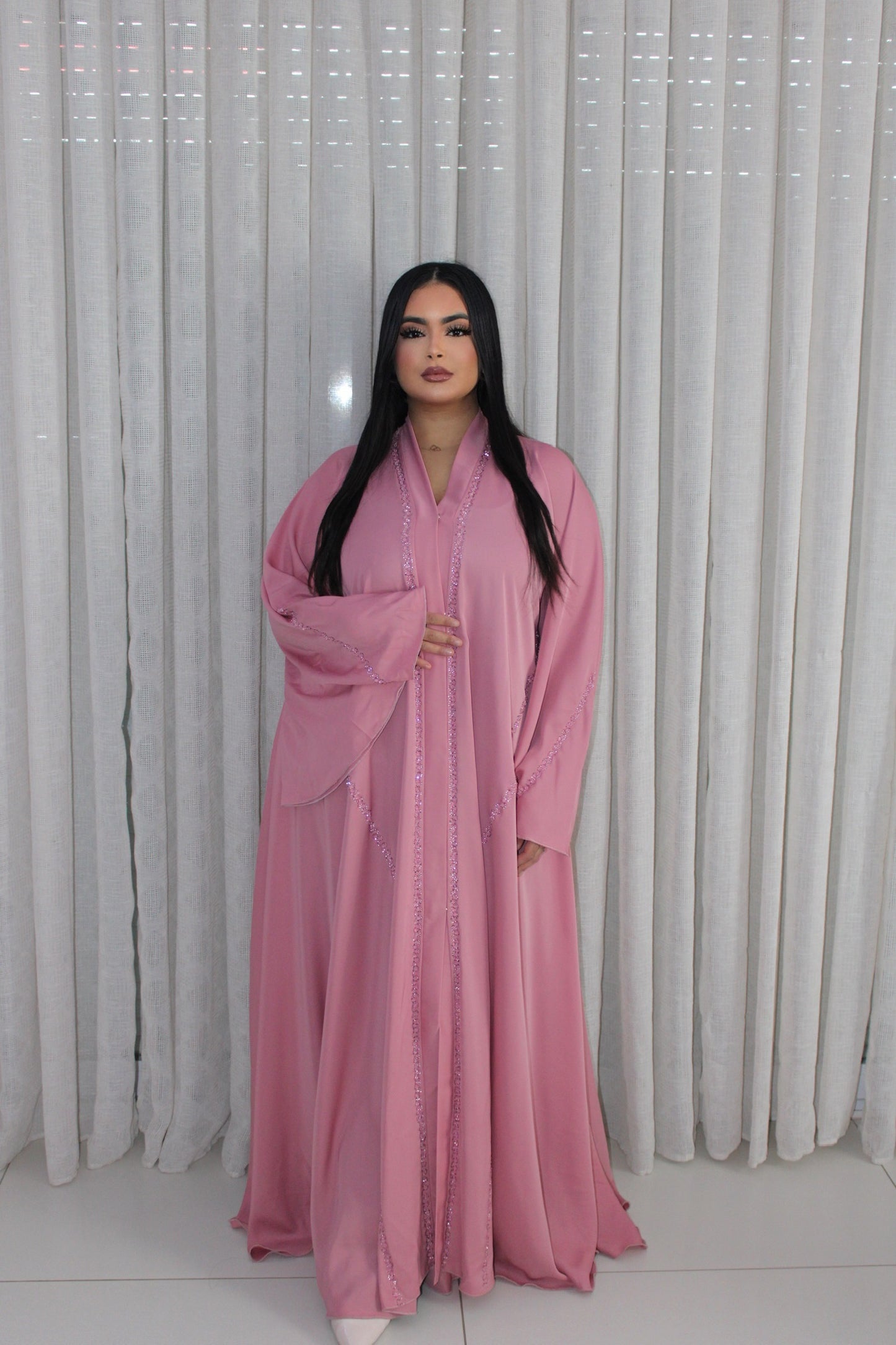 ABAYA INESS ROSE