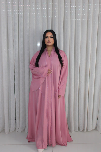 ABAYA INESS ROSE