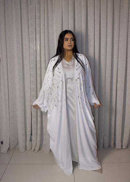 ABAYA IRIM BLANCHE (DISPO MERCREDI 19/11)