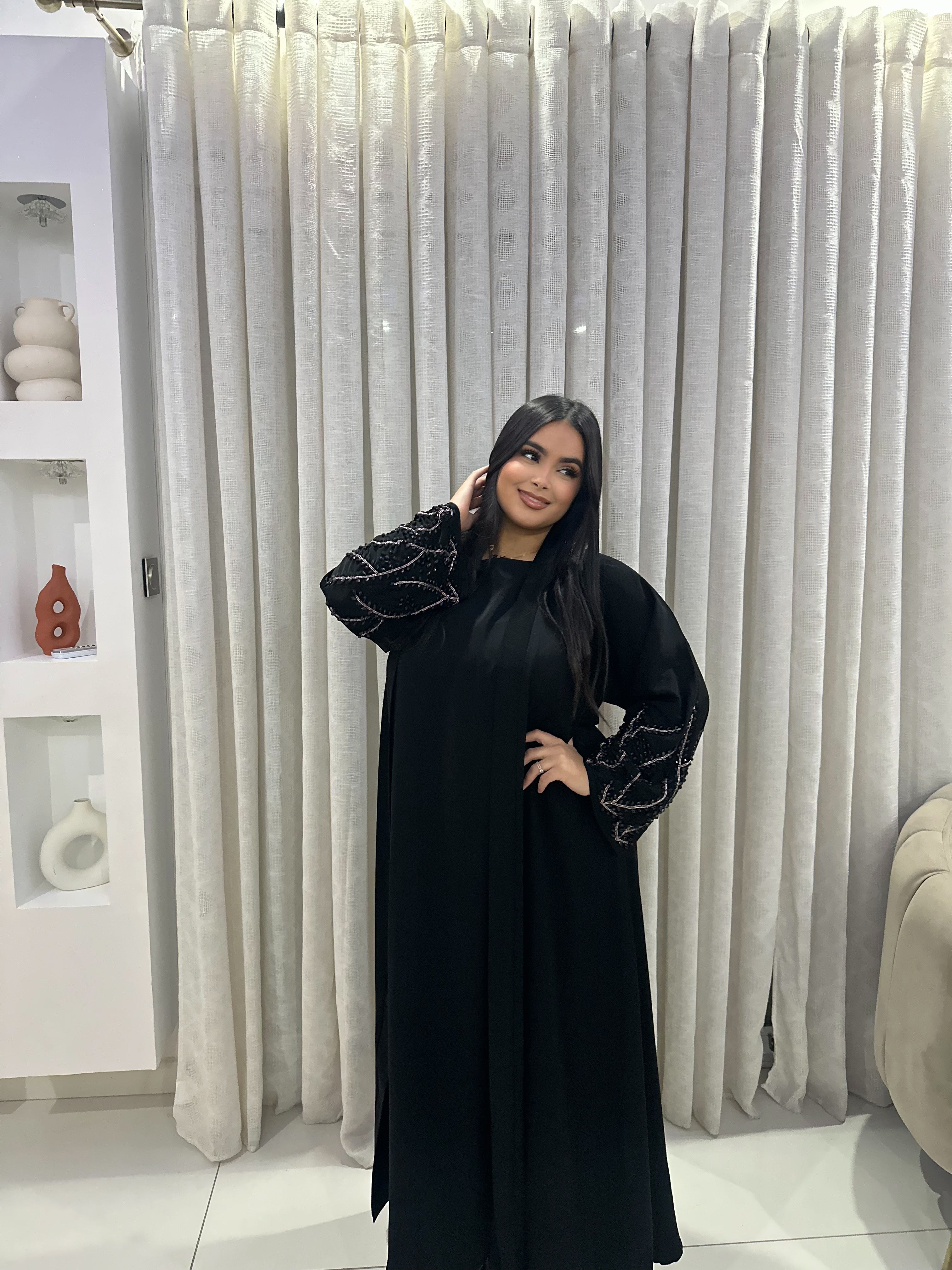 ABAYA LOUDJEYNE NOIRE