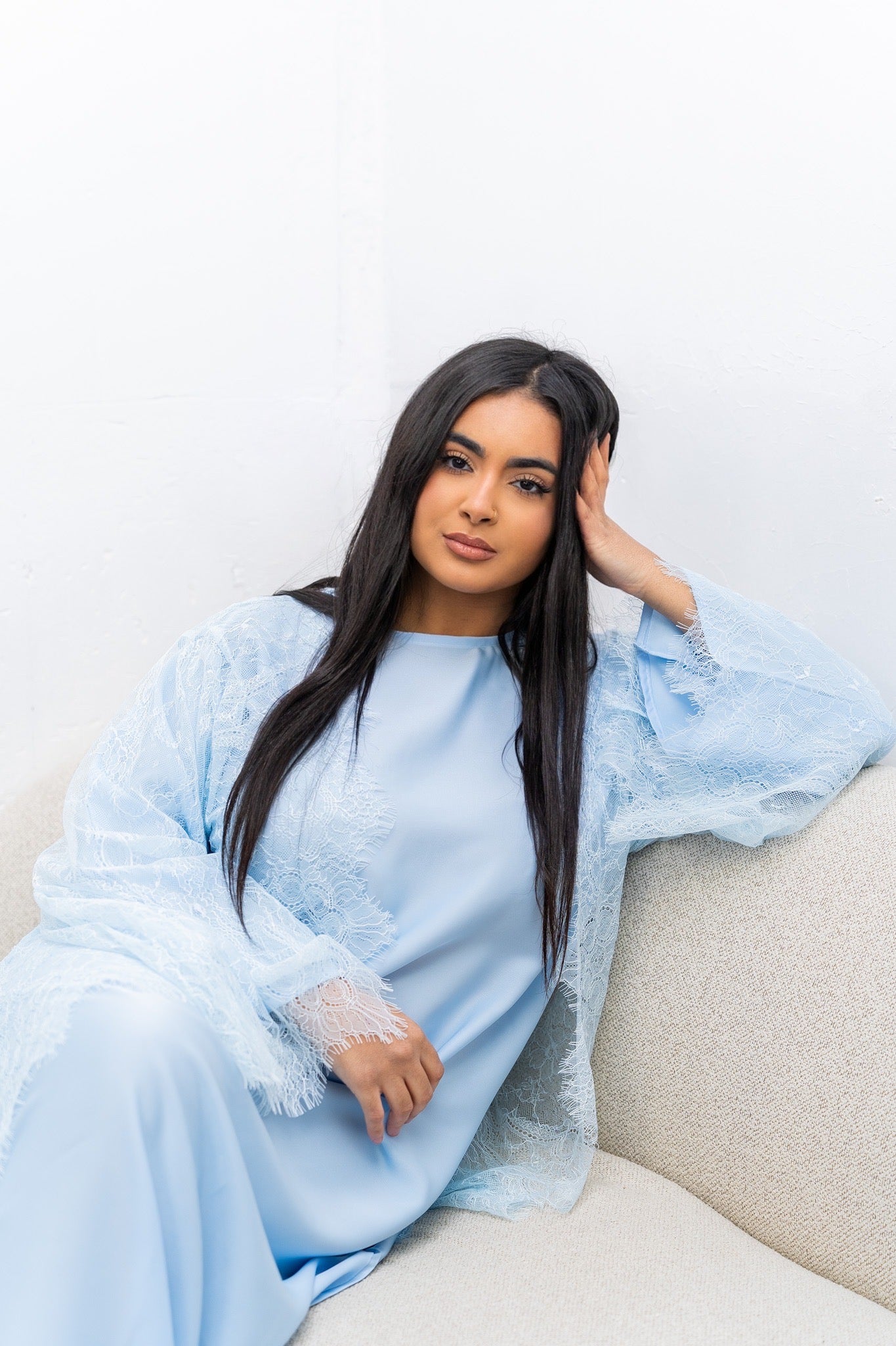 ABAYA KATIA - BLEU