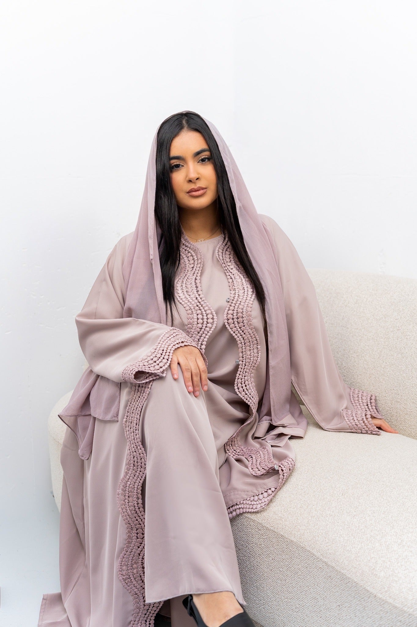 ABAYA RYM - TAUPE
