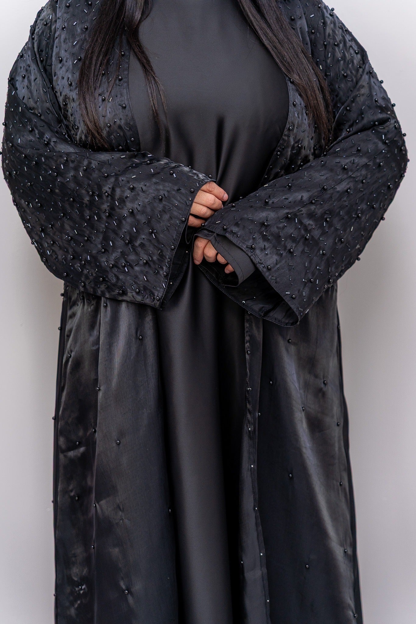 ABAYA QAMAR - NOIR