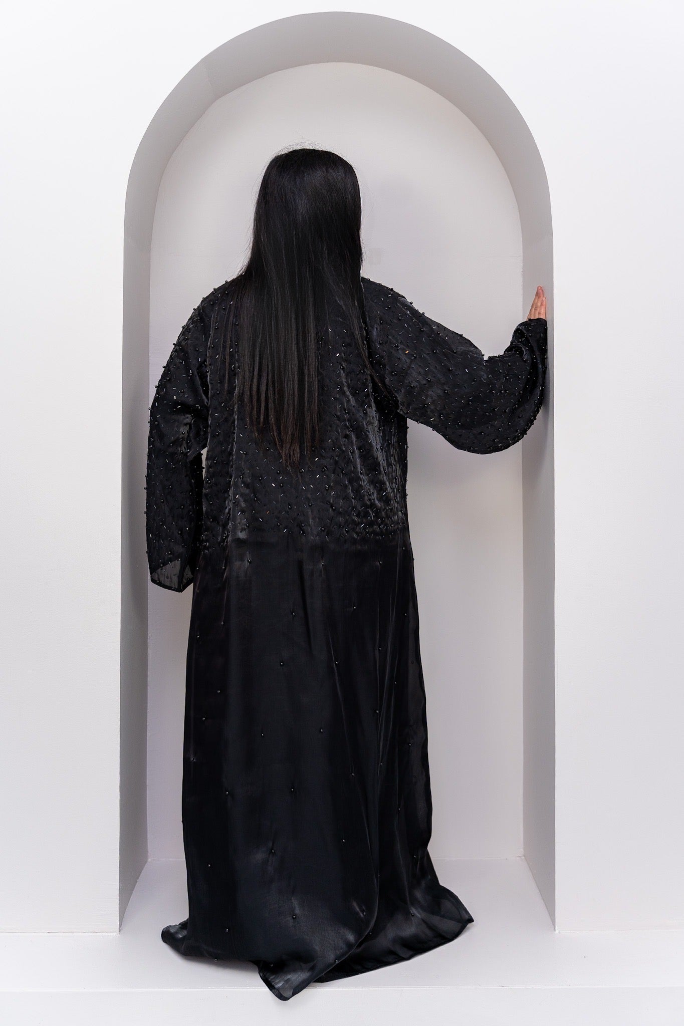 ABAYA QAMAR - NOIR