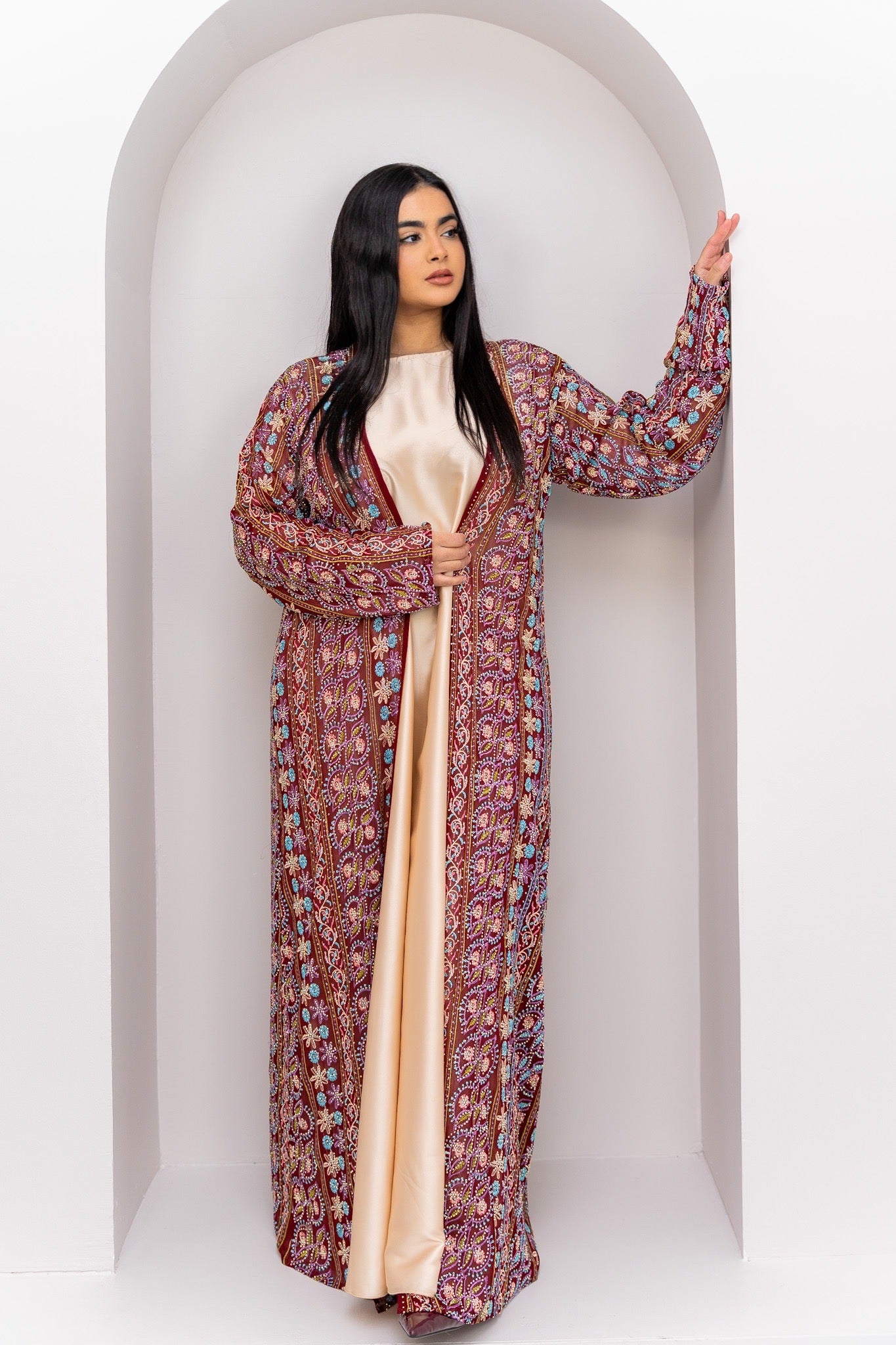 KIMONO NOUR - BORDEAUX