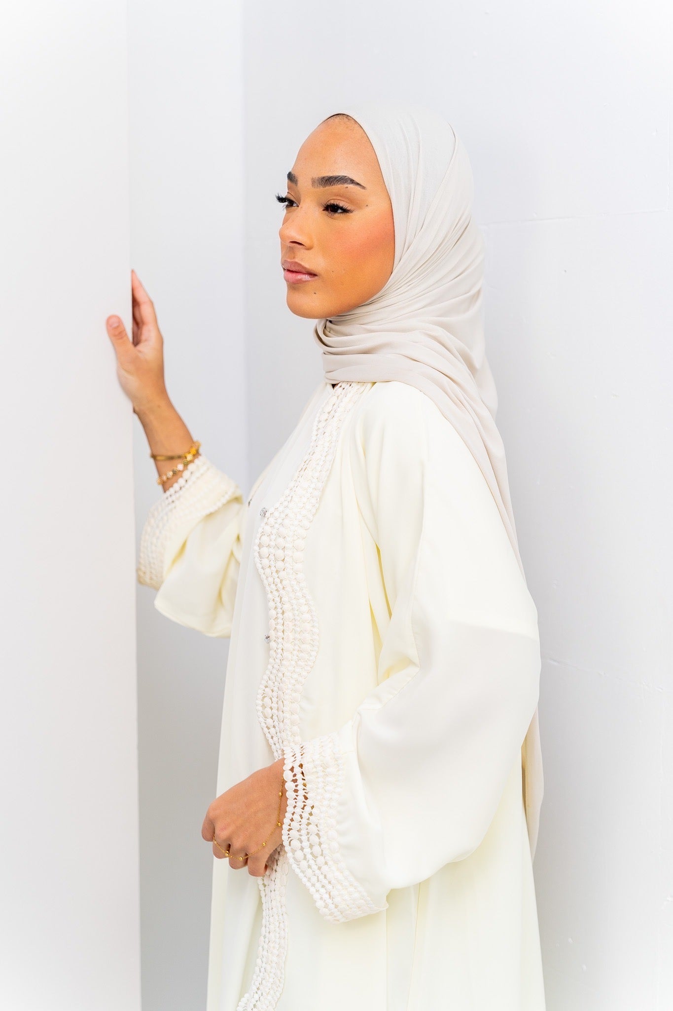 ABAYA RYM - JAUNE
