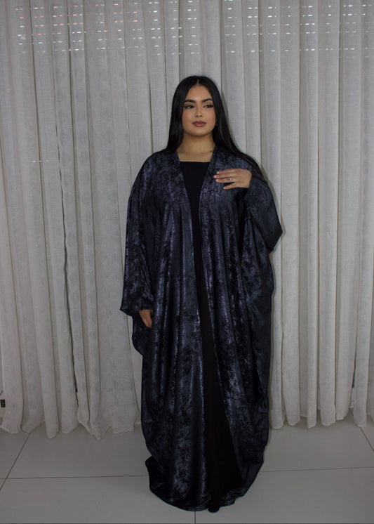 ABAYA MANEL BLEU