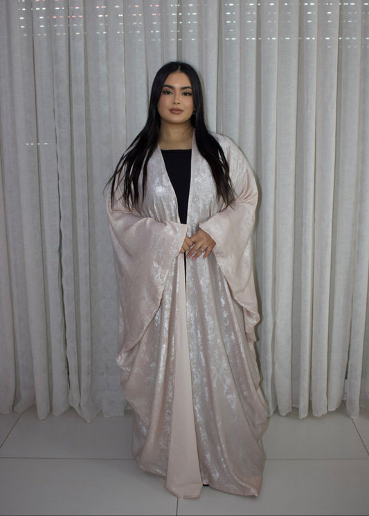 ABAYA MANEL ROSE