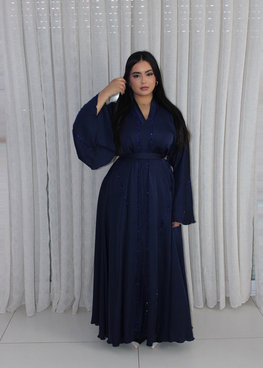 ABAYA INESS BLEU NUIT